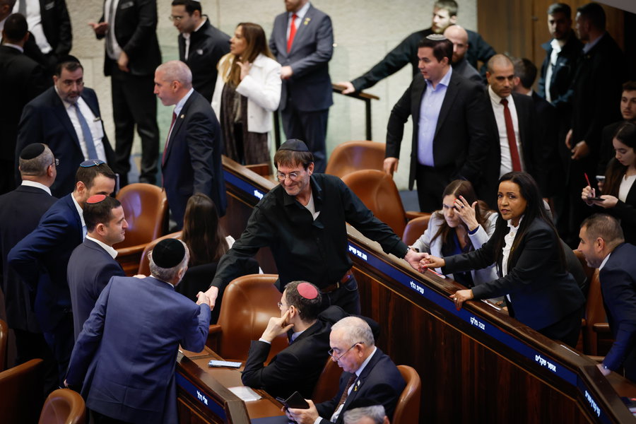 ח"כ בועז ביסמוט במליאה היום
