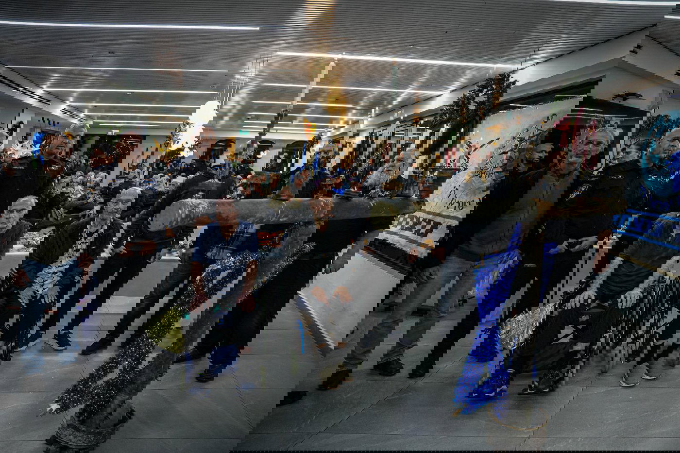 המשפחות השכולות השתתפו בהדלקה ב"חנוכיית הרקטות"