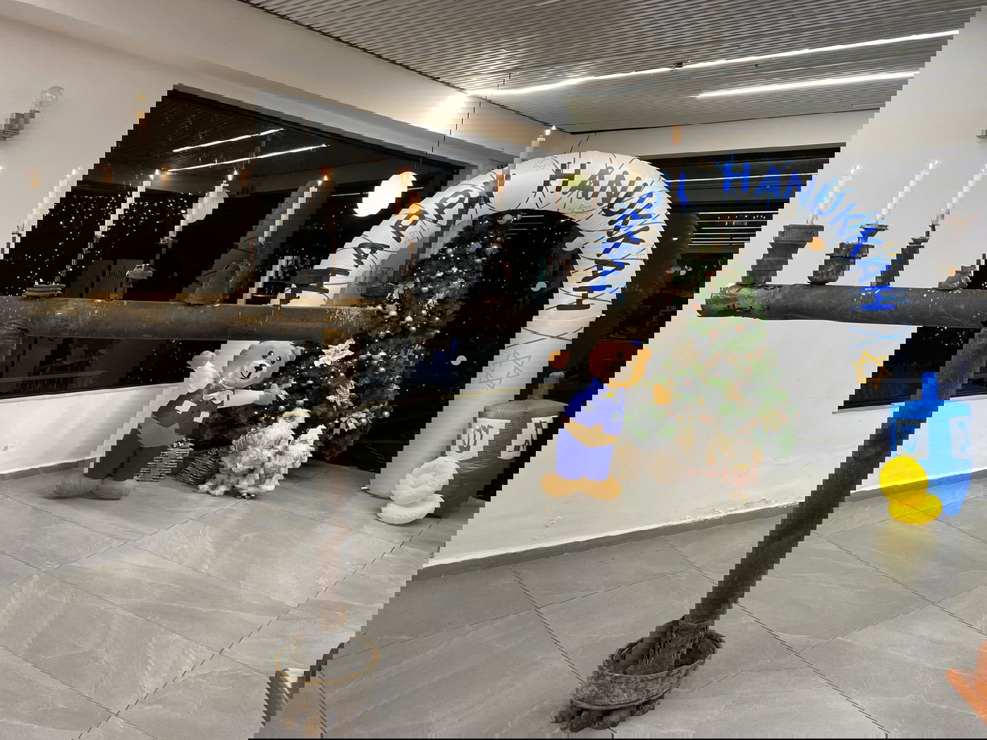 המשפחות השכולות השתתפו בהדלקה ב"חנוכיית הרקטות"