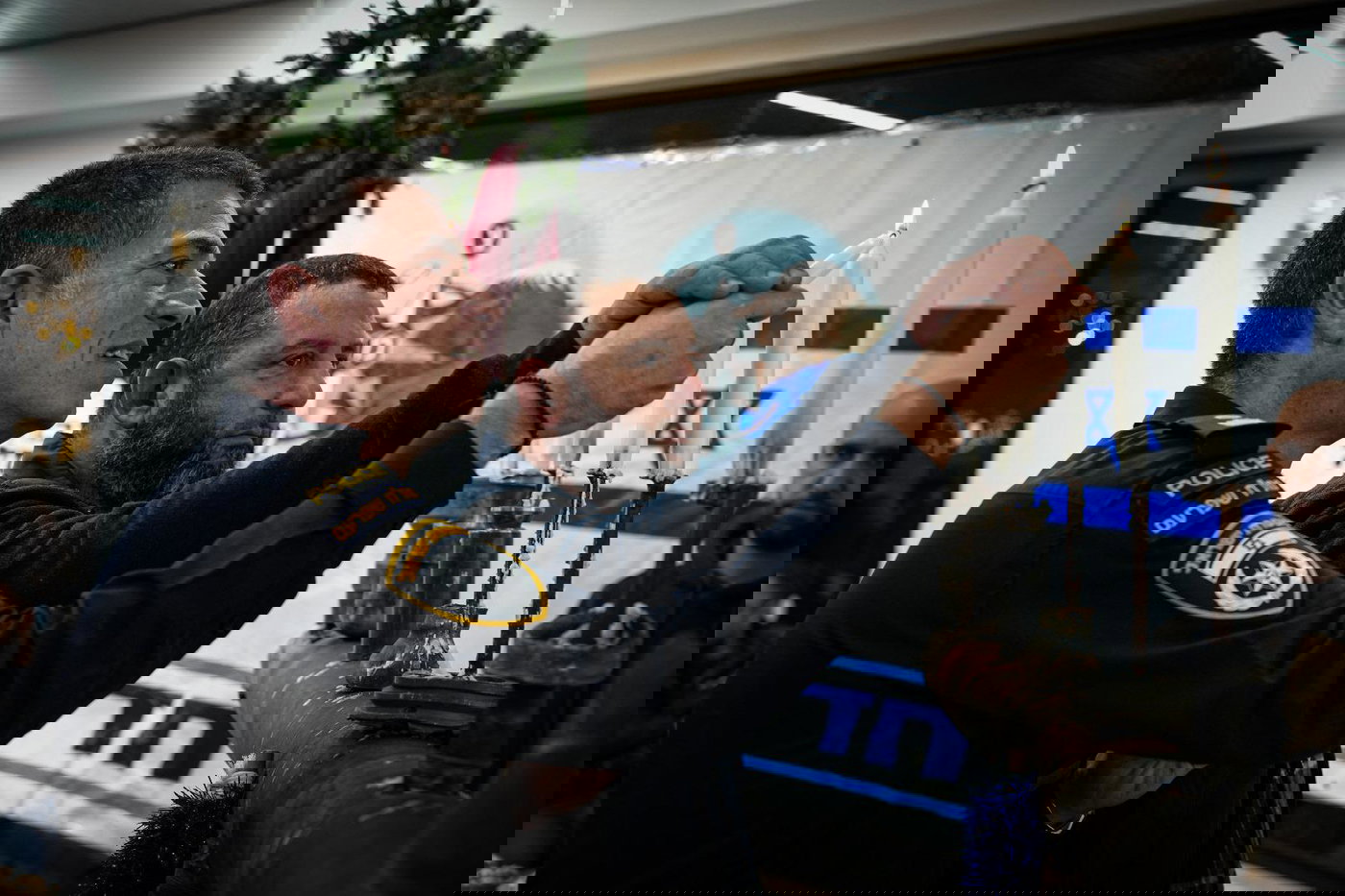 המשפחות השכולות השתתפו בהדלקה ב"חנוכיית הרקטות"