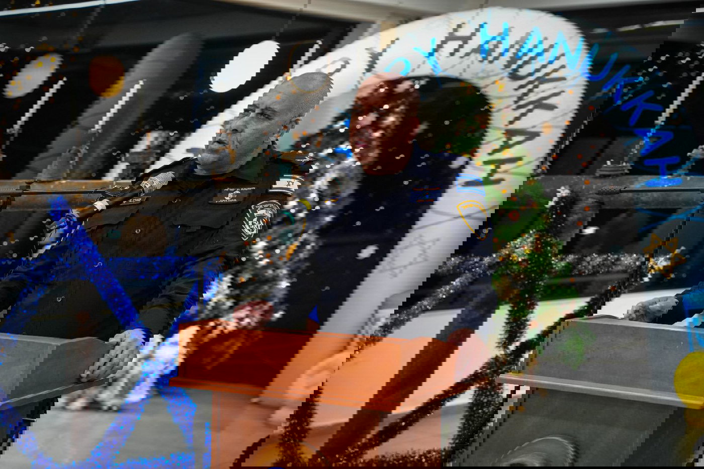 המשפחות השכולות השתתפו בהדלקה ב"חנוכיית הרקטות"