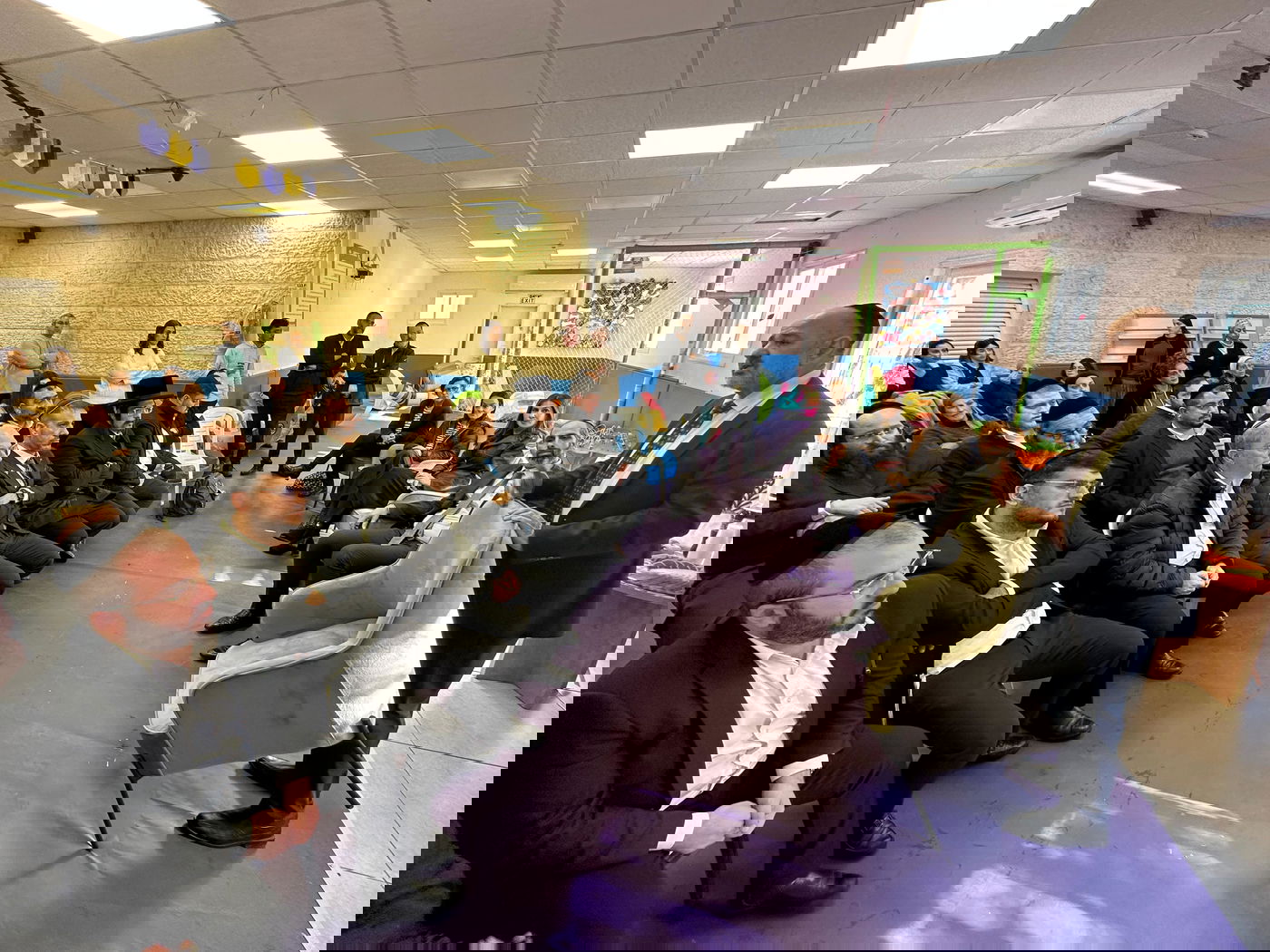 שר הרווחה- יעקב מרגי בביקור באלעד, מכריז על הקמת קמפוס חדש לאגף הרווחה