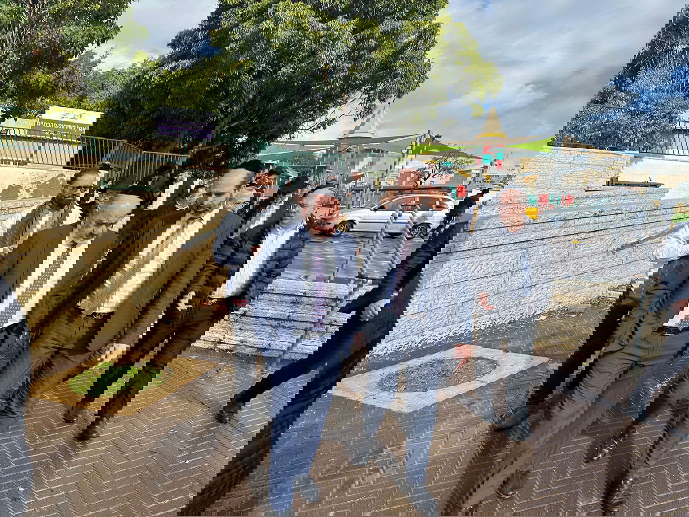 שר הרווחה- יעקב מרגי בביקור באלעד, מכריז על הקמת קמפוס חדש לאגף הרווחה