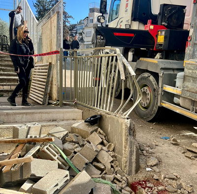 זירת האירוע הקשה