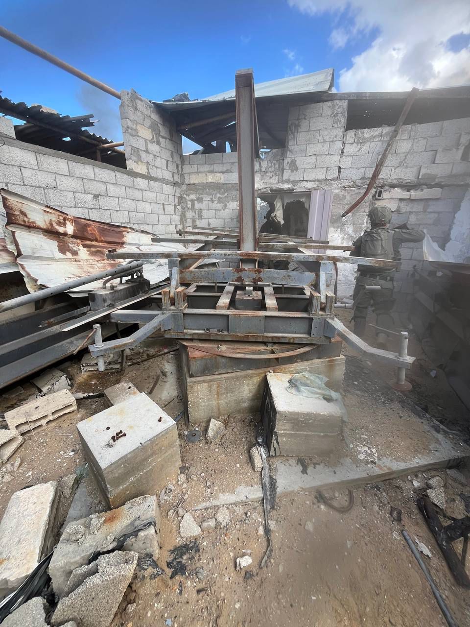 מתחם הייצור והרקטות לטווח בינוני-ארוך שאותרו והושמדו