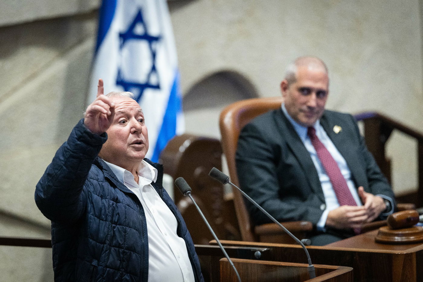 הדרמה הפוליטית במליאת הכנסת