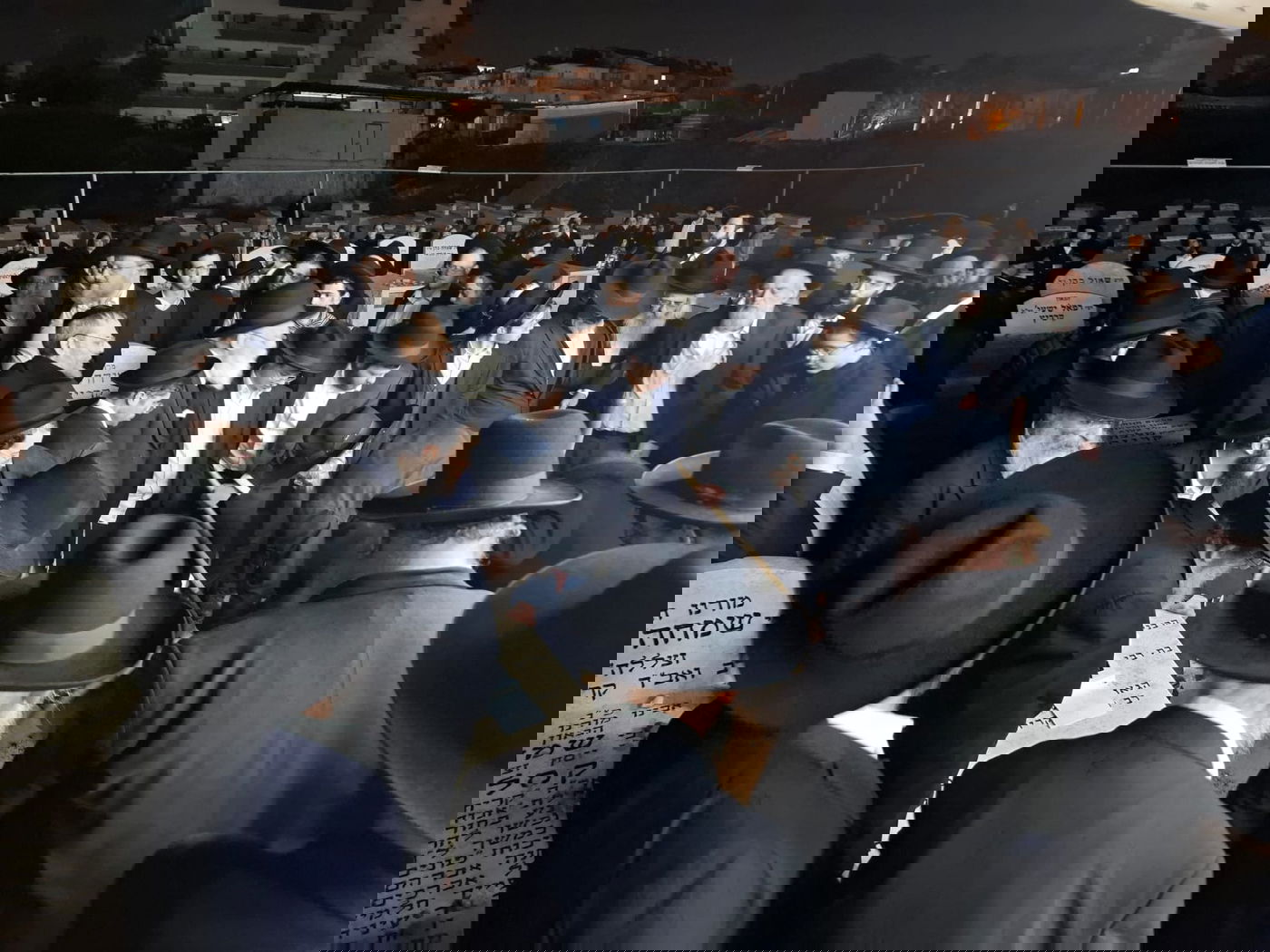 מסע הלוויית הרבנית ברגמן ע"ה