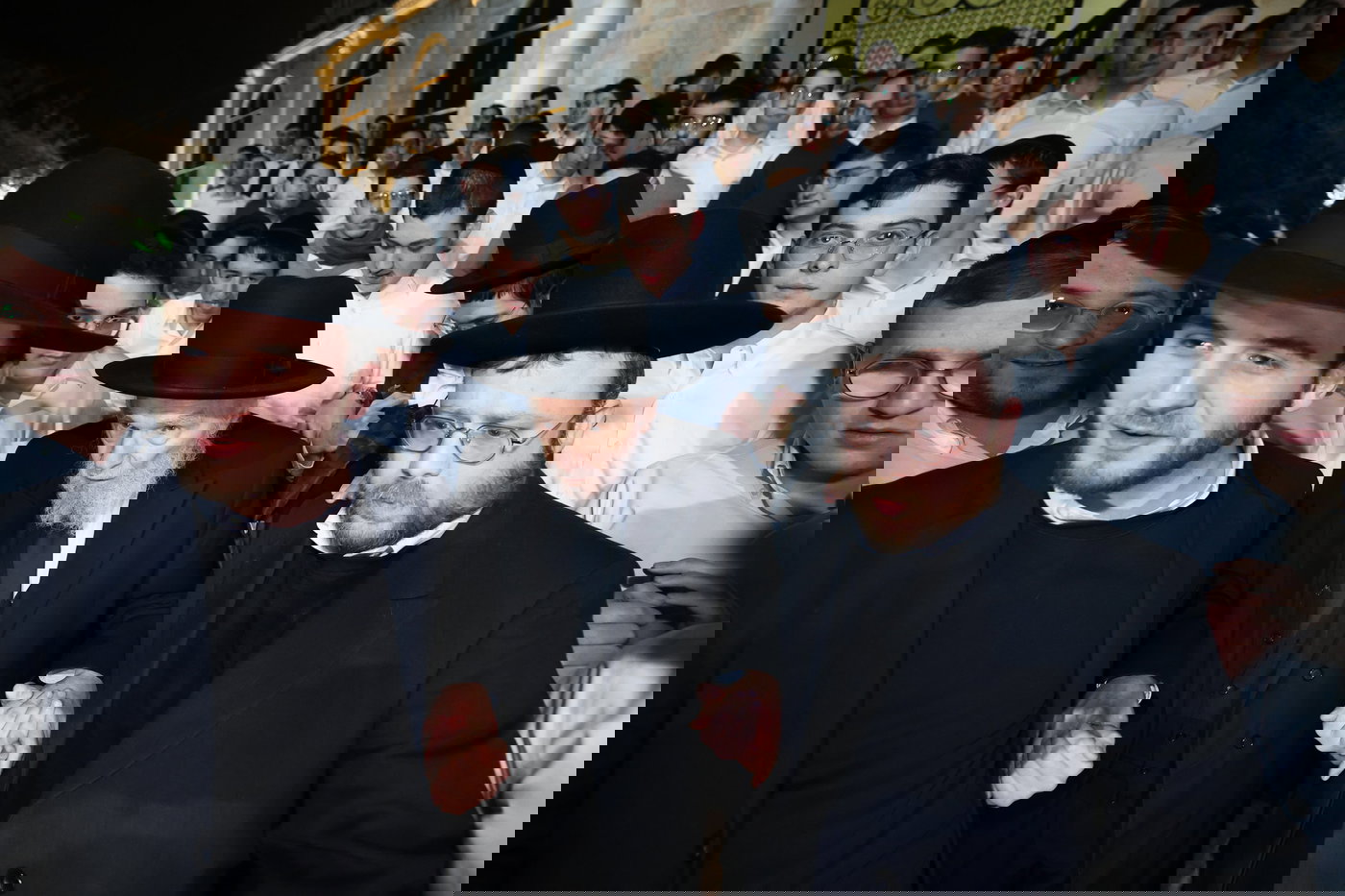 ראש הישיבה בביקור בישיבת עטרת שלמה