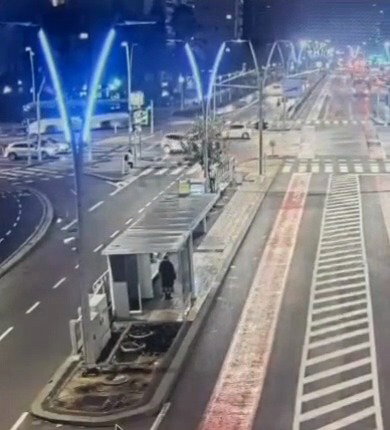 רגע התאונה הקשה באשדוד