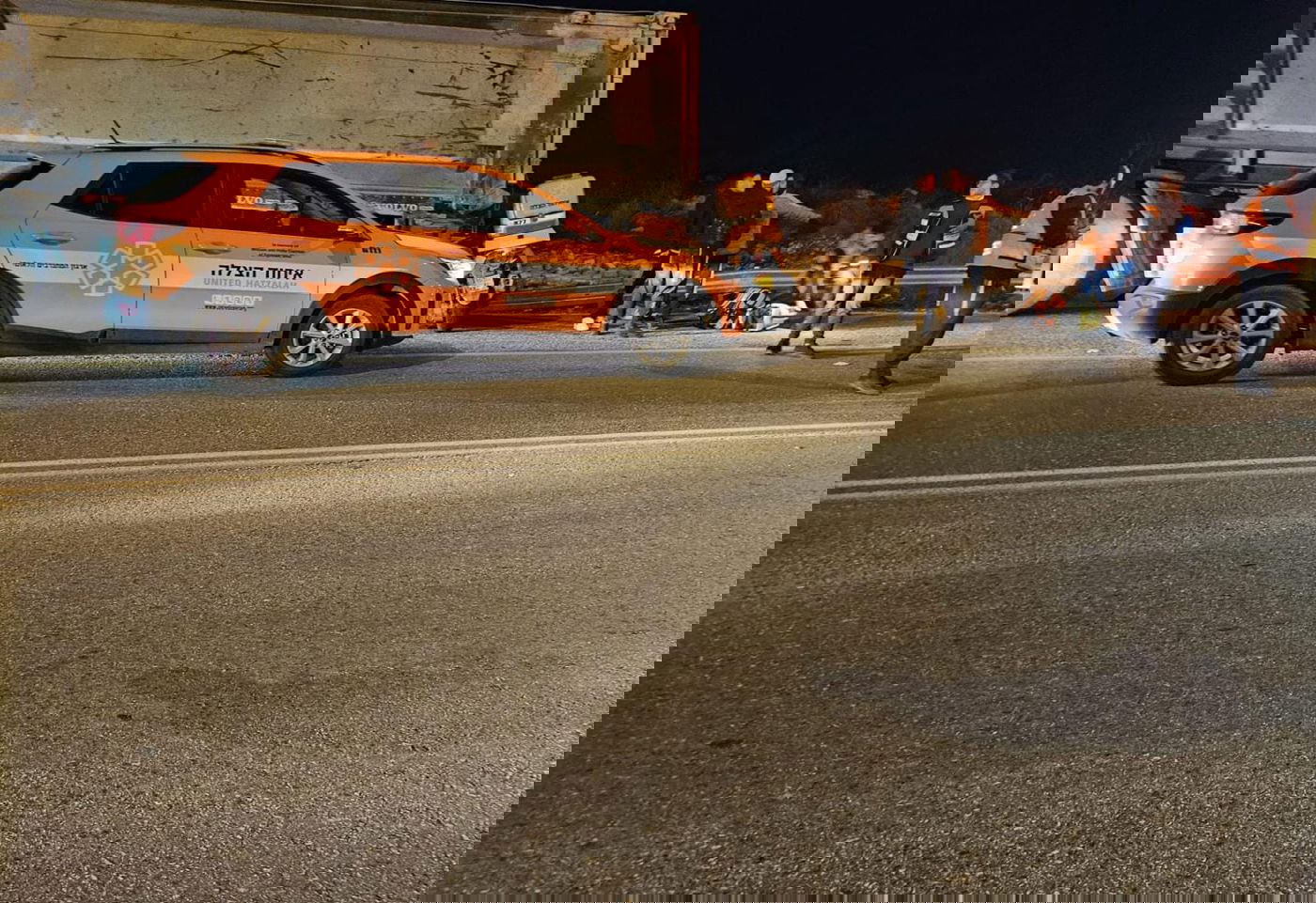 זירת התאונה, הלילה