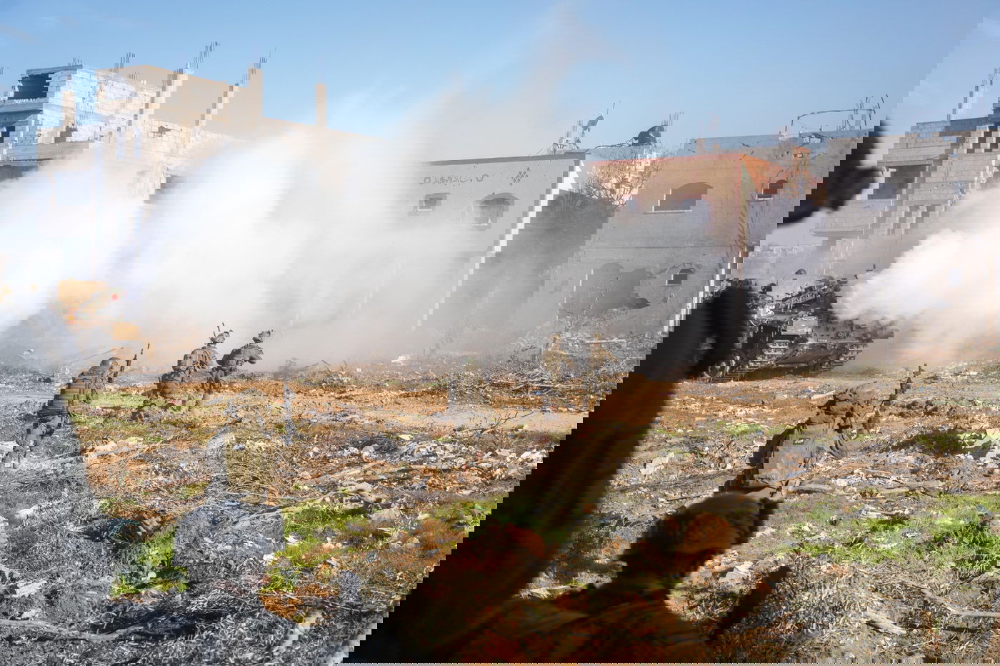 תיעוד מפעילות כוחות צה"ל בבית חאנון