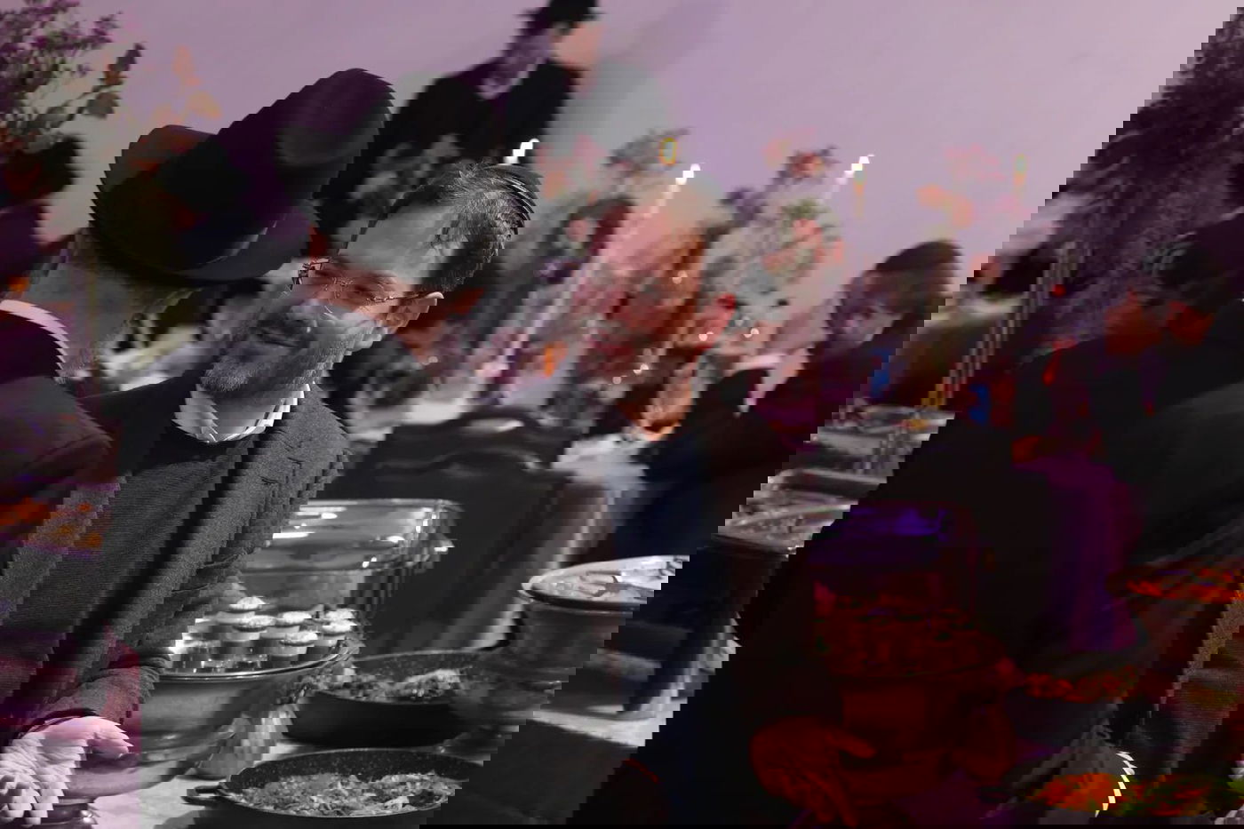 בנו של יוסי אליטוב התארס, רבנים ואישי ציבור הגיעו לאחל מזל טוב