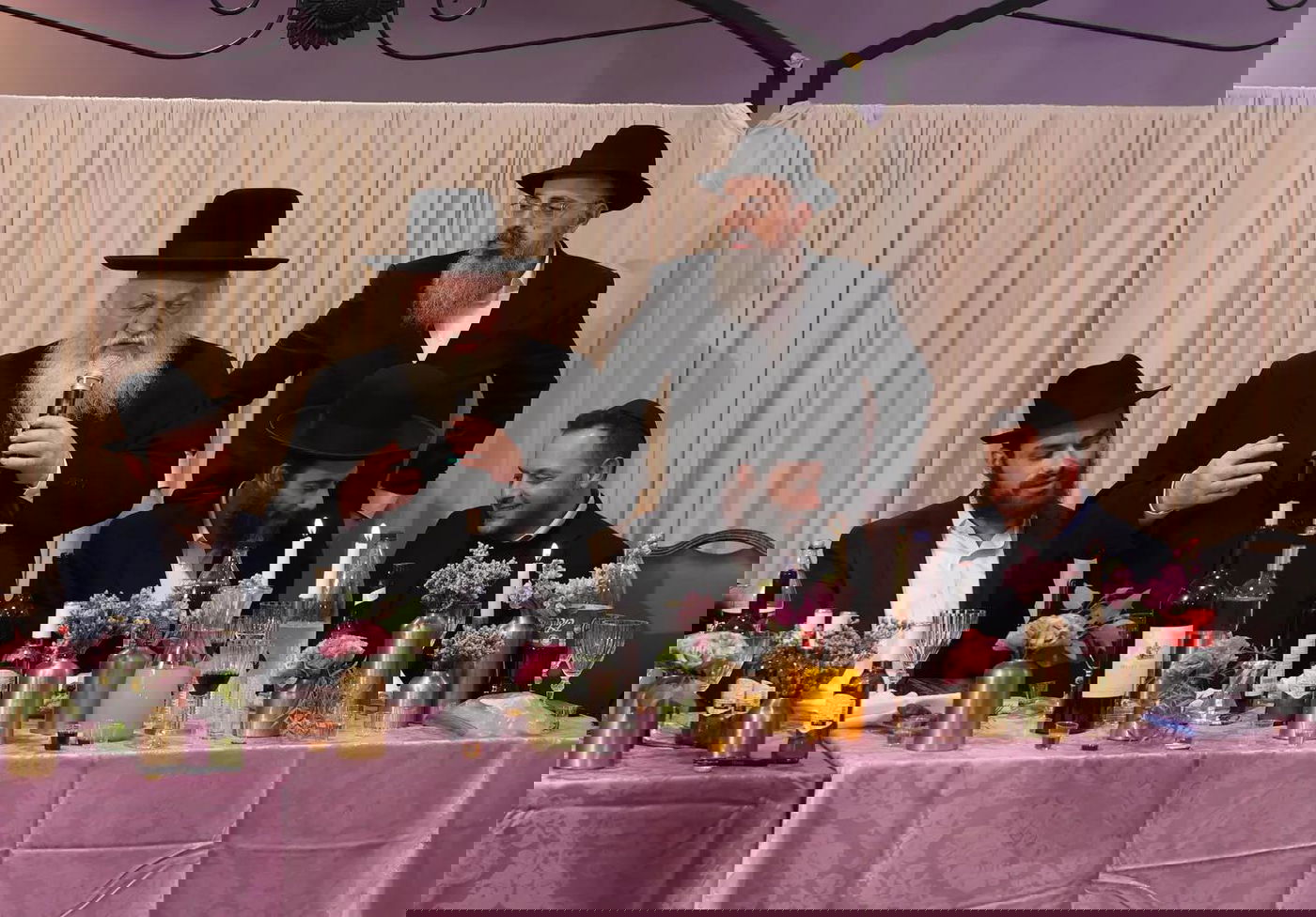 בנו של יוסי אליטוב התארס, רבנים ואישי ציבור הגיעו לאחל מזל טוב