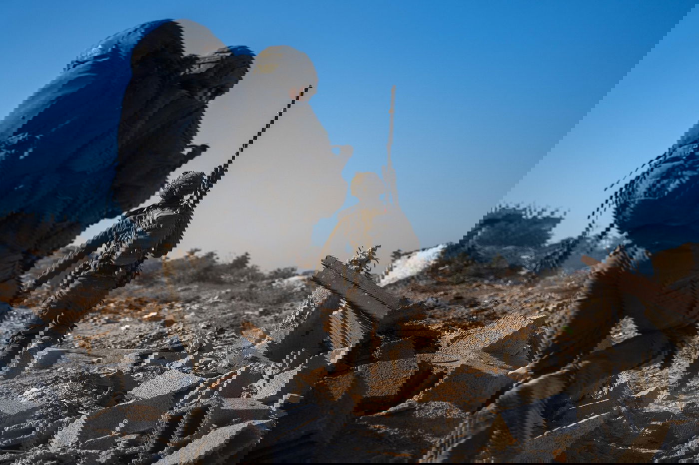 פעילות הכוחות במרכז הרצועה