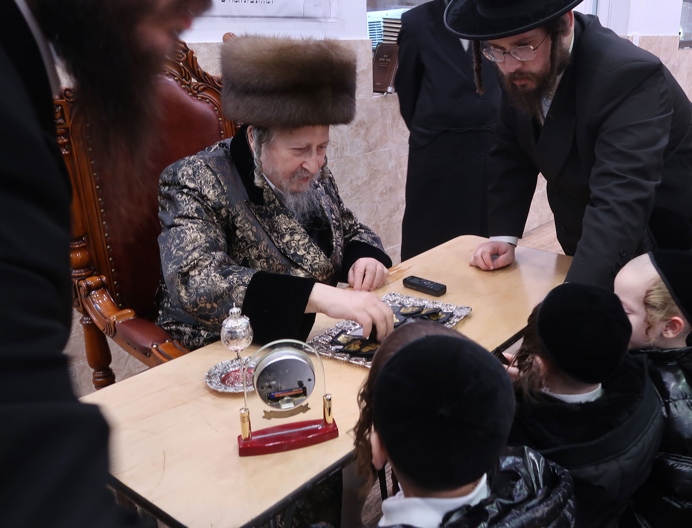 חנוכה בחצה"ק סקוליא