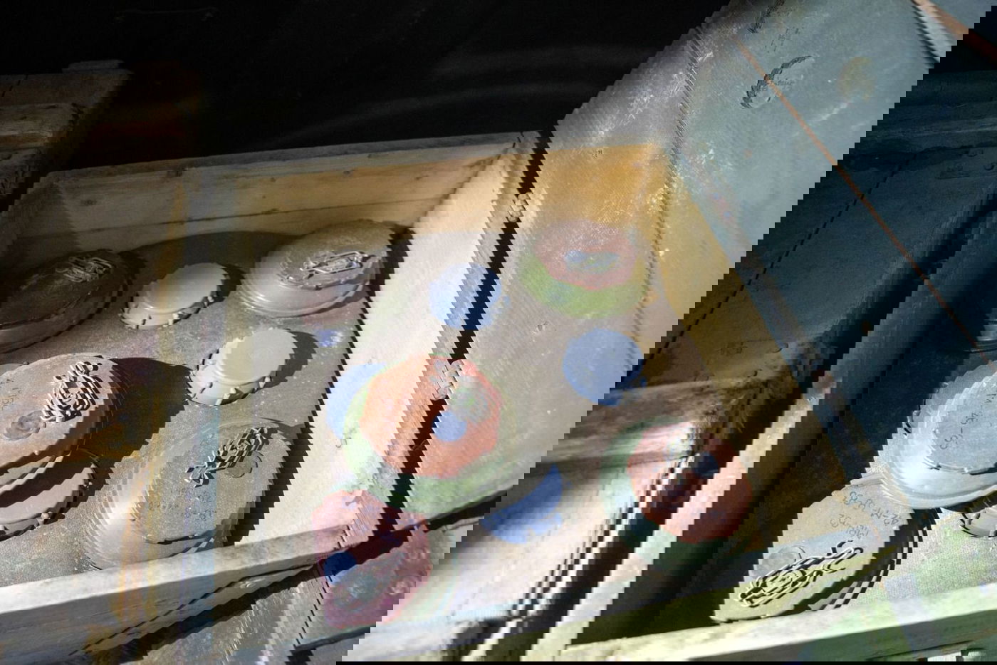 אמצעי הלחימה שאותרו והוחרמו