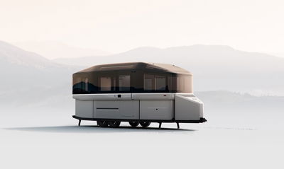 חשמלי ונטען באנרגיה סולארית. הקראוון