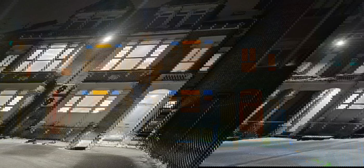 שלג ראשון בלונדון - חורף תשפ"ה 