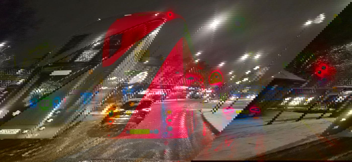 שלג ראשון בלונדון - חורף תשפ"ה 