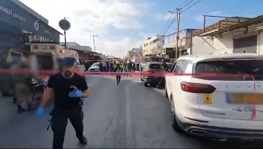 זירת הפיגוע