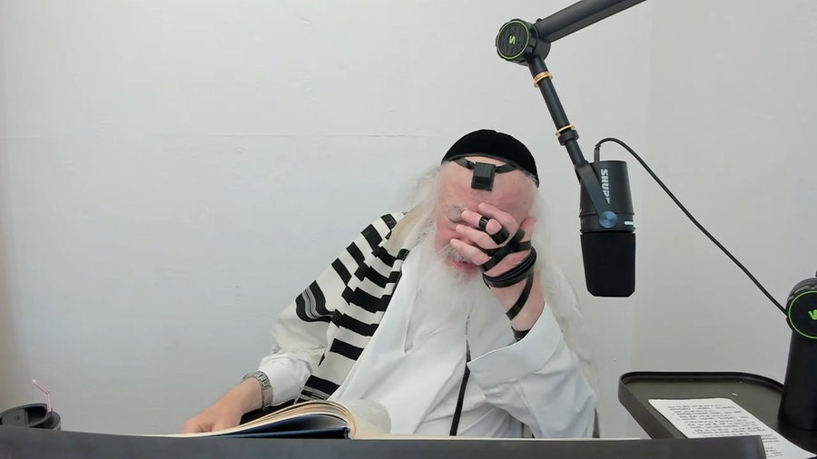 הרב יעקב דוד סטפנסקי בשיעור על מסכת מגילה