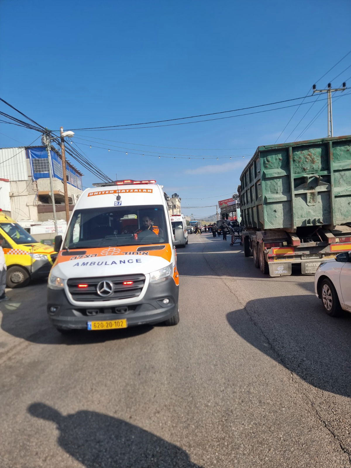 זירת הפיגוע