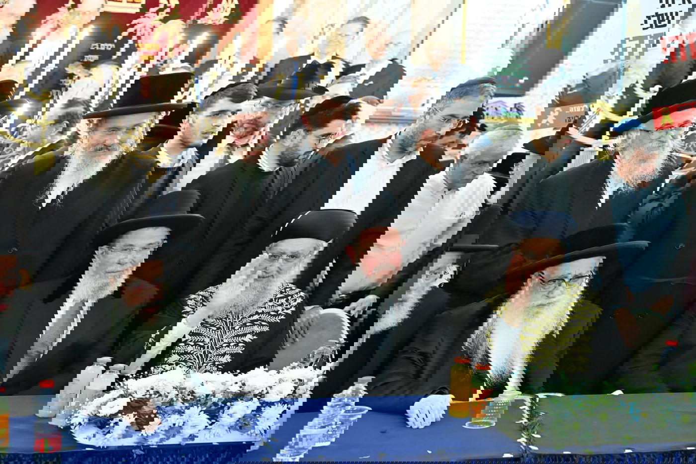 מעמד הכתרת הרב הראשי הגאון רבי קלמן בר 