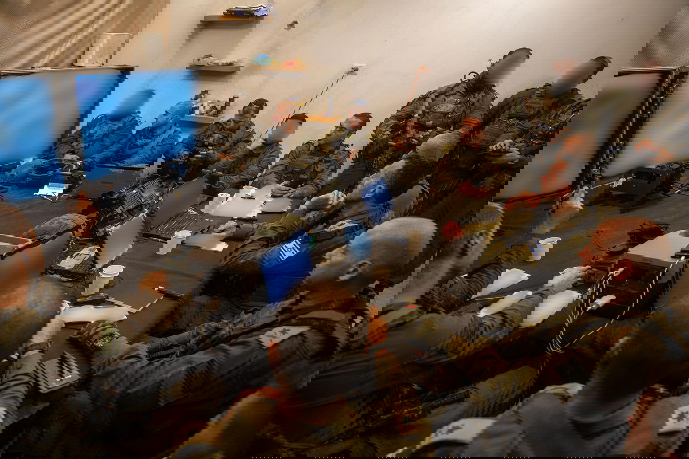 הרמטכ"ל הלוי עם הלוחמים