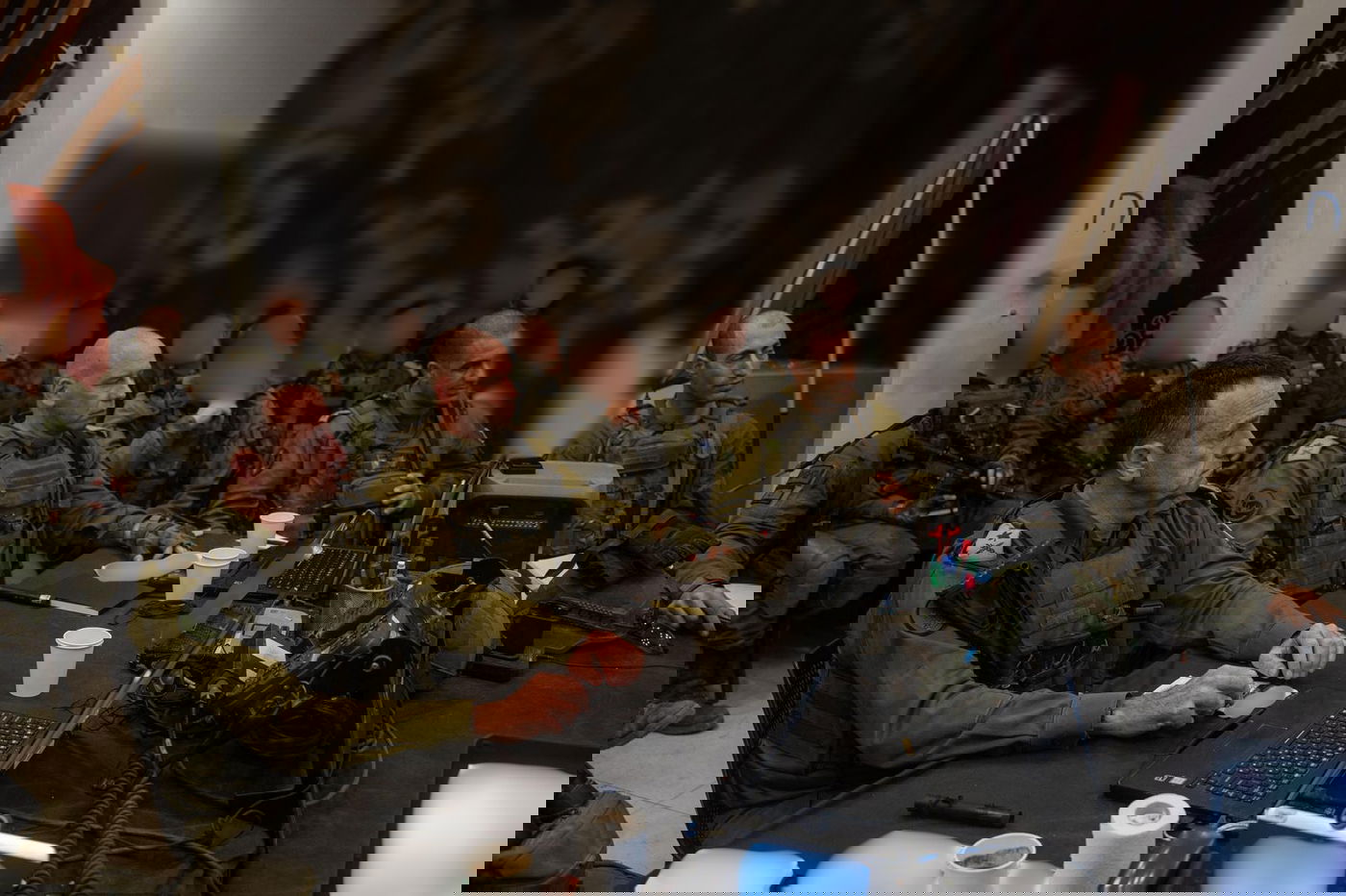 הרמטכ"ל הלוי עם הלוחמים