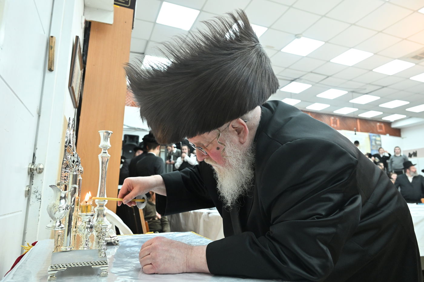 חנוכה בחצה"ק סאסוב