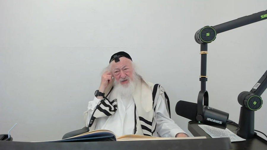 הרב יעקב דוד סטפנסקי בשיעור על מסכת מועד קטן