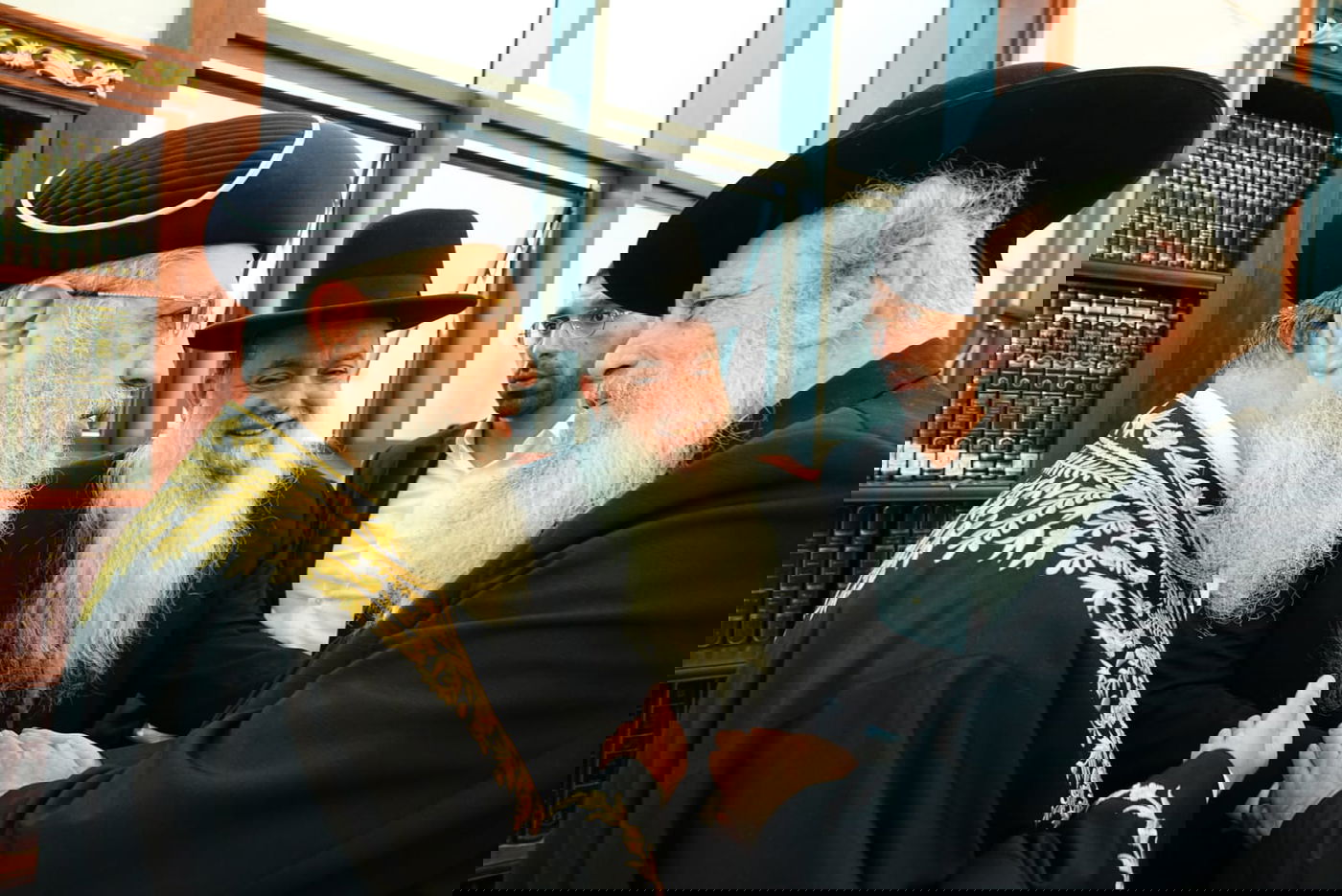 הראשל"צ הגאון רבי דוד יוסף בביקור במוסדות 'יביע אומר'