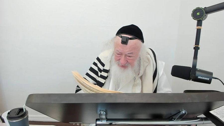 הרב יעקב דוד סטפנסקי בשיעור על מסכת מועד קטן