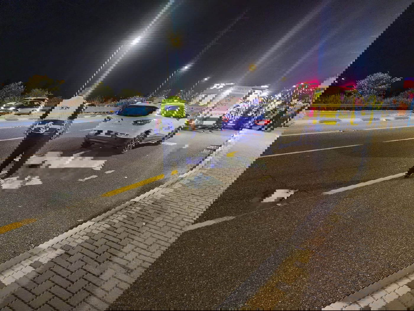 זירה קשה: מונית פגעה בעוצמה, בן 65 נהרג במקום