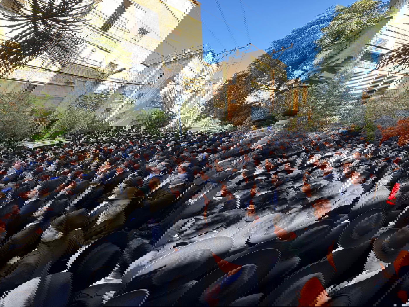 מסע הלוויית הגאון רבי חיים רפפורט זצ"ל