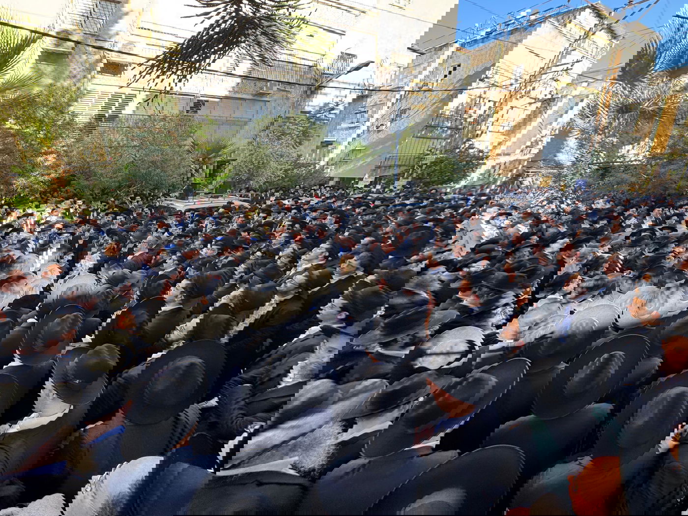 מסע הלוויית הגאון רבי חיים רפפורט זצ"ל