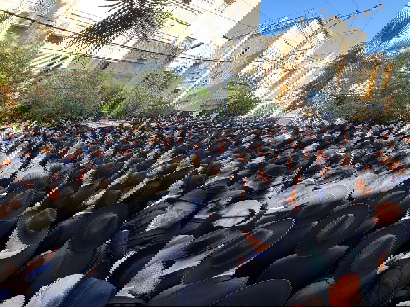 מסע הלוויית הגאון רבי חיים רפפורט זצ"ל