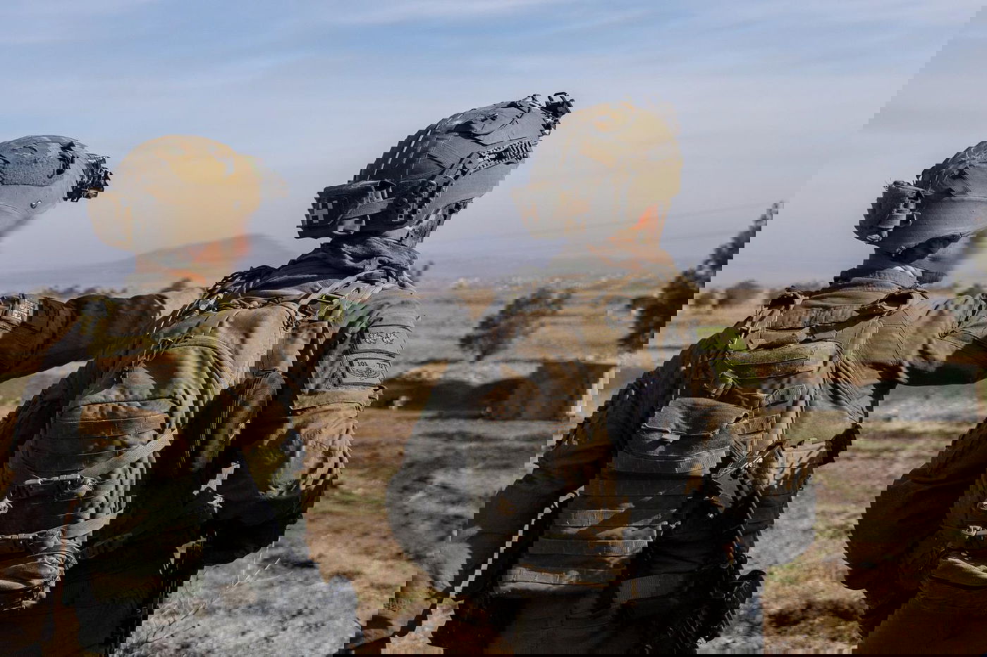 מפקדי חטיבה 474 בגזרה