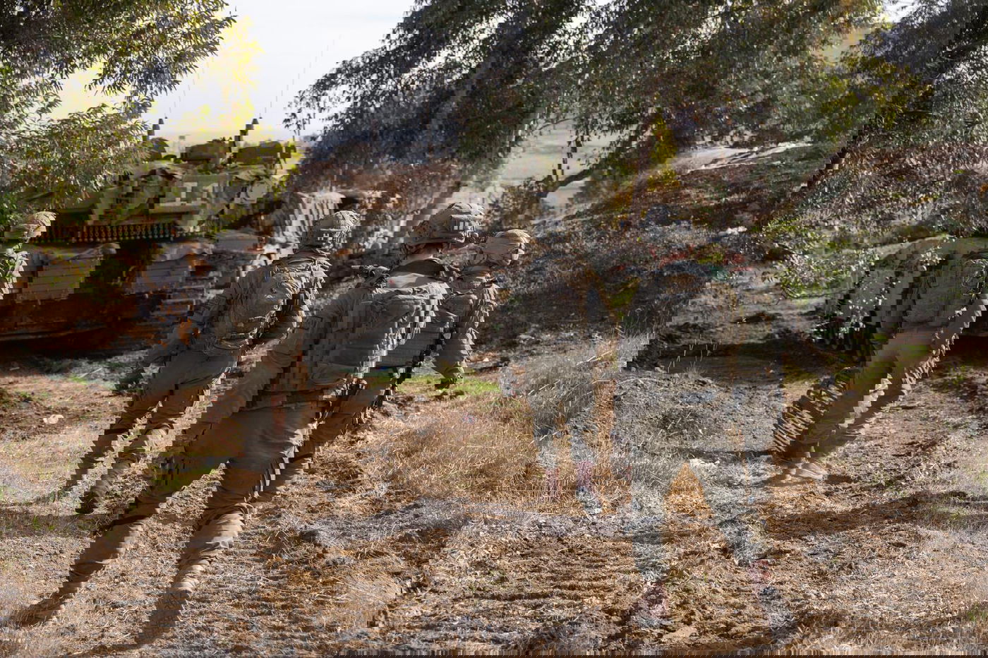 מפקדי חטיבה 474 בגזרה