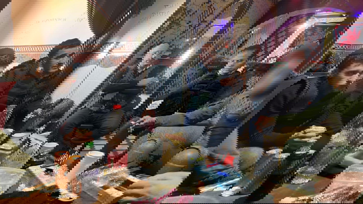 חנני ברייטקופף, חיים אילוז ישי כהן ואשר רוט על ספת הלוחמים ברפיח