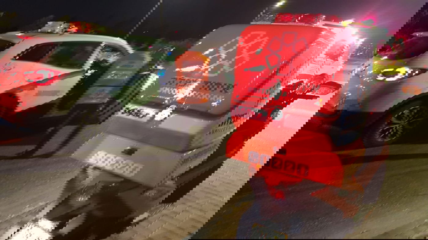 זירה קשה: מונית פגעה בעוצמה, בן 65 נהרג במקום