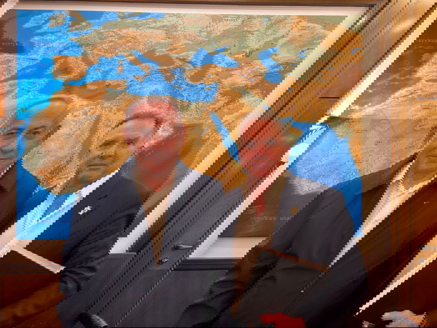 נתניהו עם שליחו של טראמפ סטיב ויטקוף 