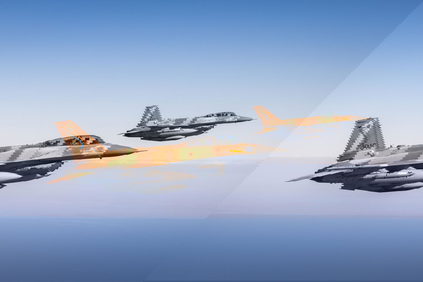 מטוסי חיל האוויר בשמי המזרח התיכון