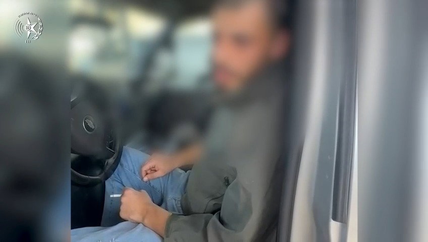 מעצר השב"ח - ברכב