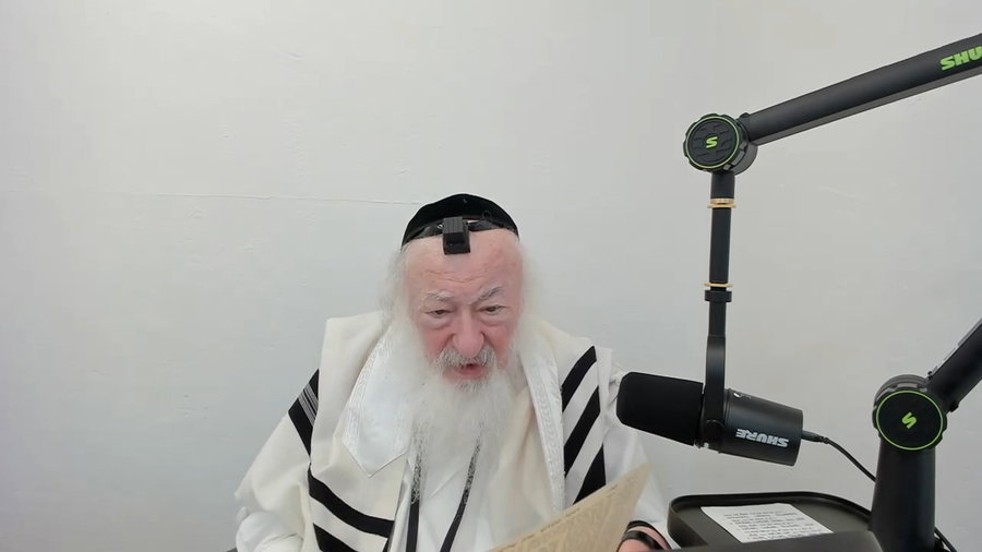 הרב יעקב דוד סטפנסקי בשיעור על מסכת חגיגה ויבמות