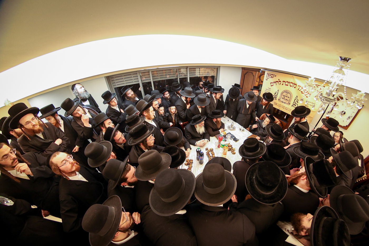 לחיים בבית הגה"צ רבי יעקב מאיר שכטר לרגל הוצאת ספרו 'דורשי יחודך'