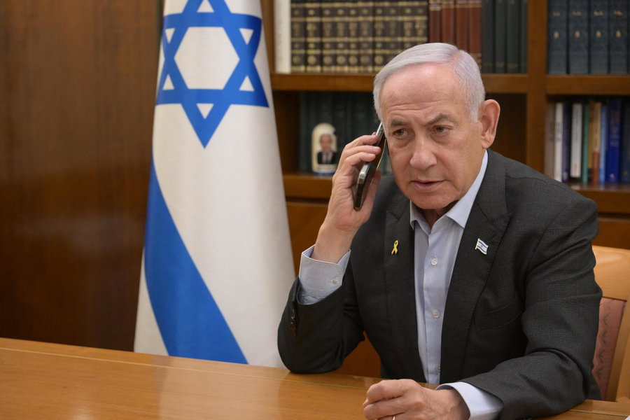 נתניהו בשיחה עם טראמפ, החודש