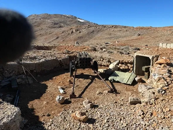 אמצעי לחימה שנתפסו בסוריה