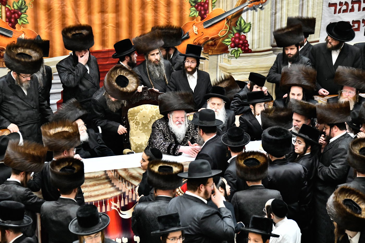 שמחת הבר מצווה לנכד האדמו"ר מפרמישלן