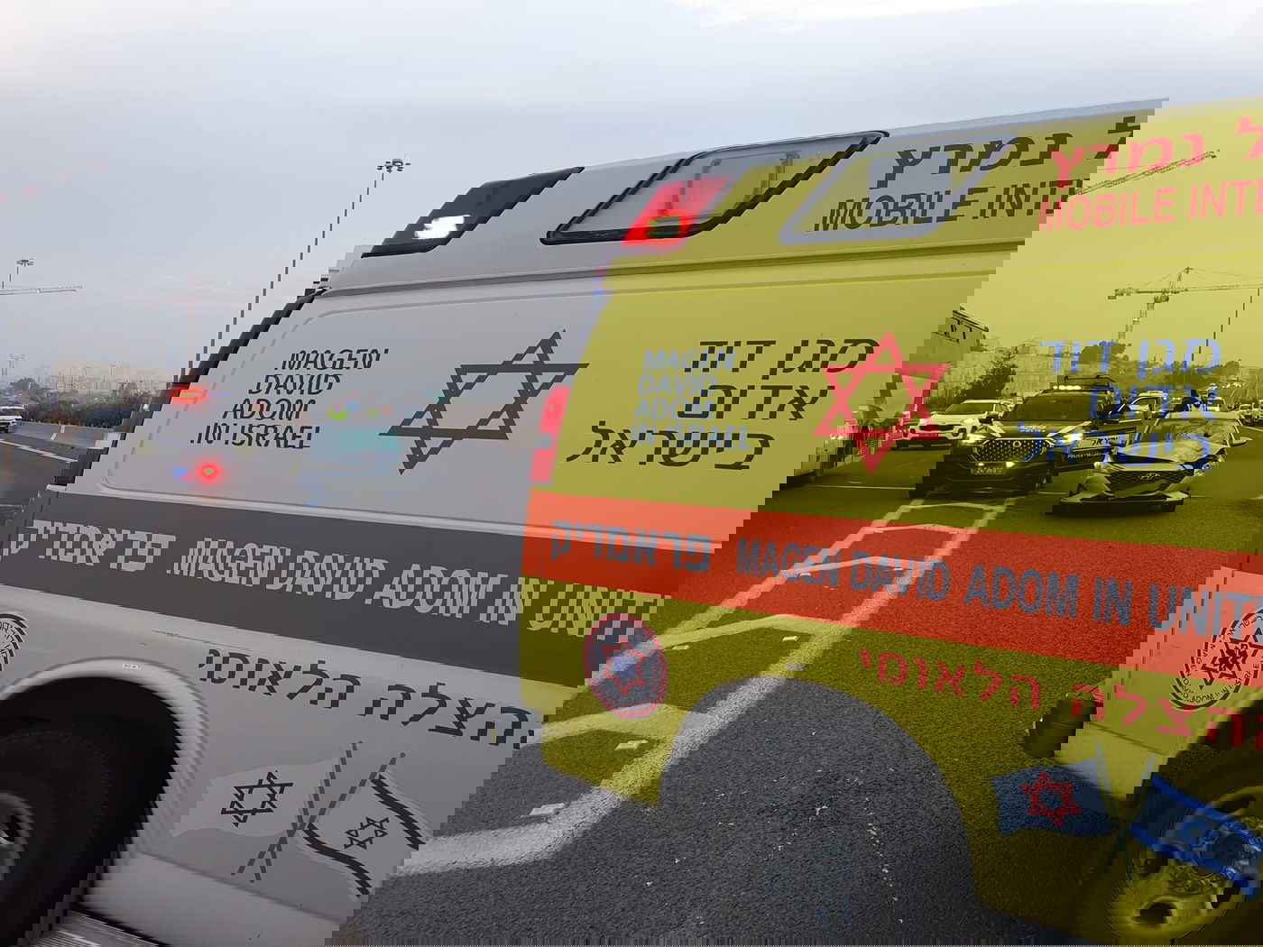 זירת תאונה (להמחשה)